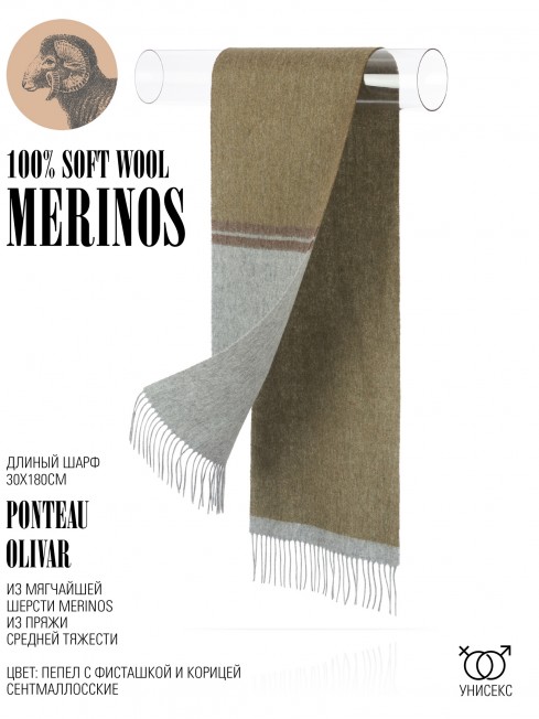 Шарф Унисекс FT.W220_TNGZ-16-3/OL