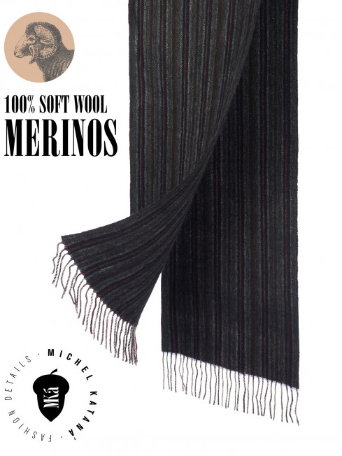 Шарф Унисекс FTL.W220_A124-2/GRIS