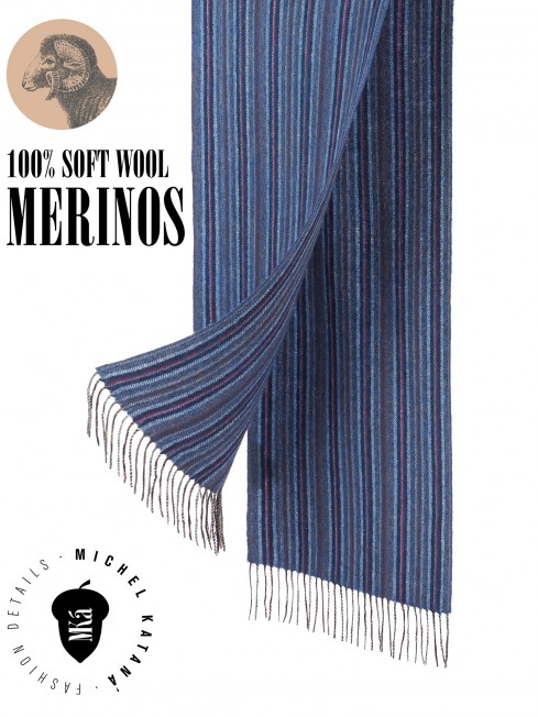 Шарф Унисекс FTL.W220_A140/BLEU