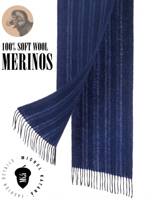 Шарф Унисекс FTL.W220_A38/BLEU