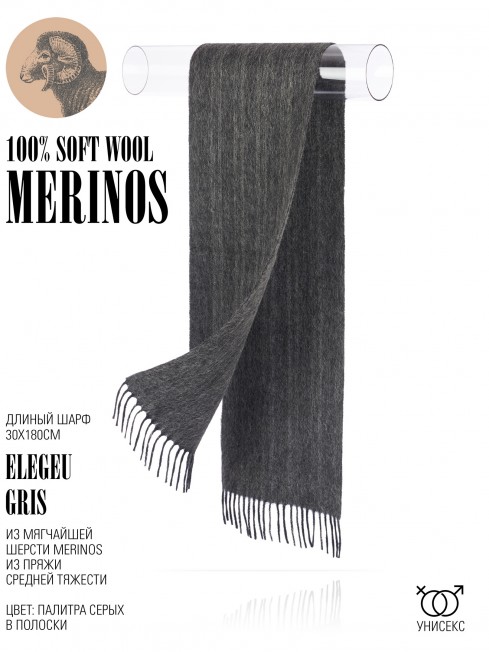 Шарф Унисекс FTL.W220_A43/GRIS