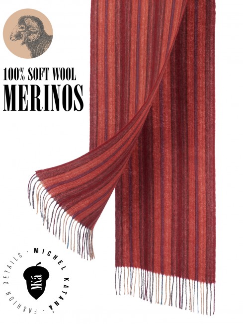Шарф Унисекс FTL.W220_A95/ROUGE