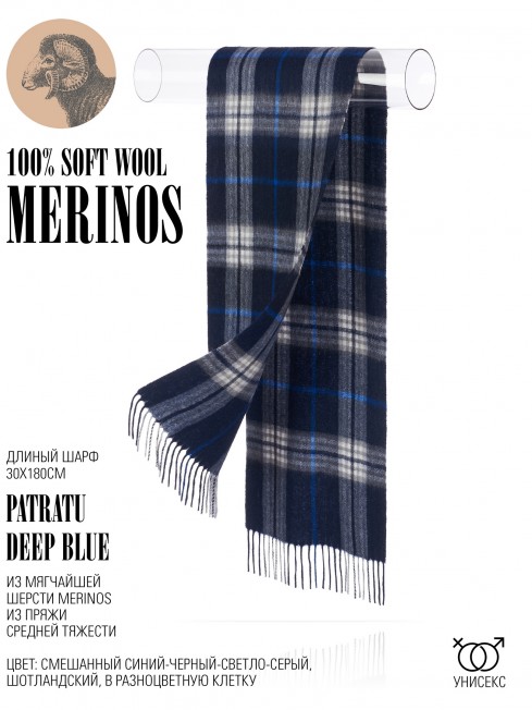 Шарф Унисекс FTQ.W220_A101/DEEP