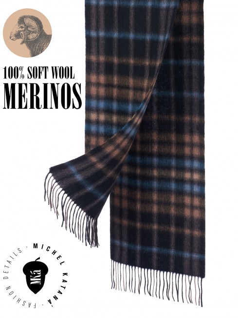 Шарф Унисекс FTQ.W220_A103/BRUN