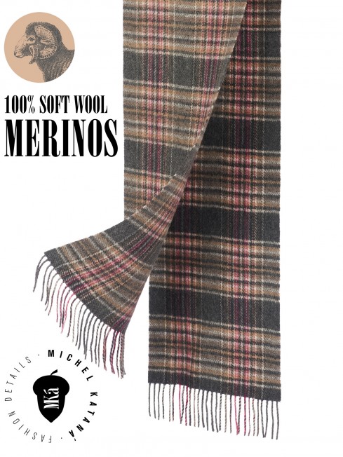 Шарф Унисекс FTQ.W220_A116/VERTICH.GRIS