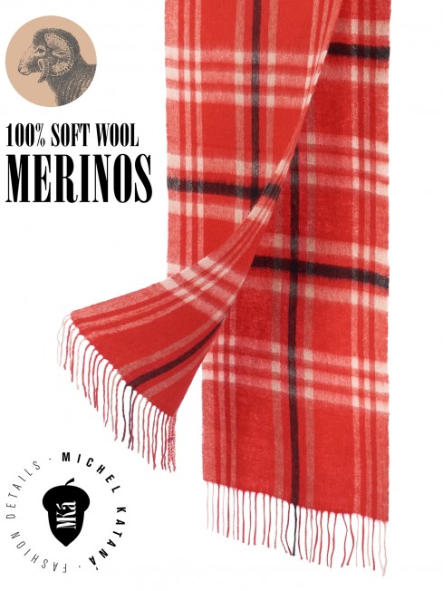 Шарф Унисекс FTQ.W220_A47/ROUGE