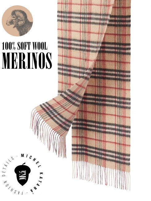 Шарф Унисекс FTQ.W220_A75B/BEIGE