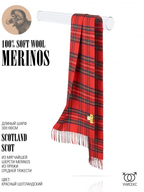 Шарф Унисекс FTQ.W220_TNGZ-10/SCOT