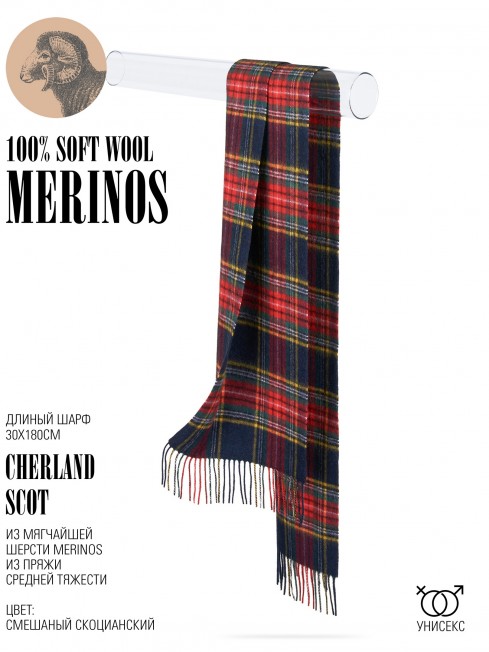 Шарф Унисекс FTQ.W220_VI2020-11/SCOT