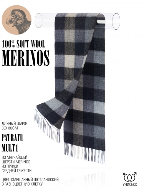 Шарф Унисекс FTQ.W220_VN2386-1/MULT1