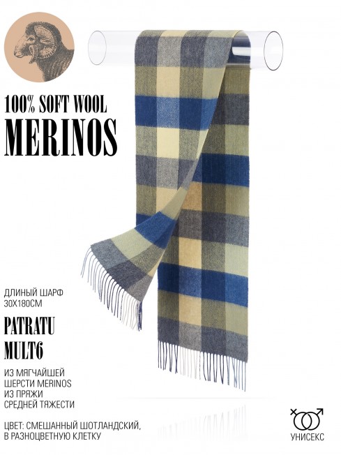 Шарф Унисекс FTQ.W220_VN2386-6/MULT6