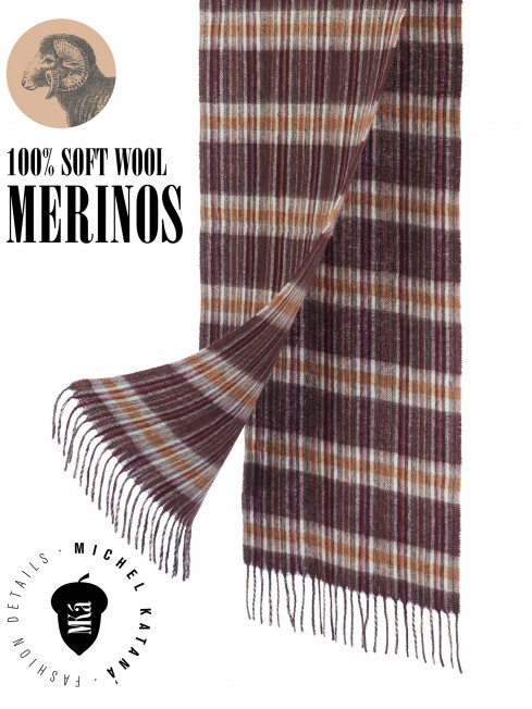 Шарф Унисекс FTQL.W220_A51/BERRY