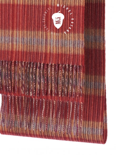 Шарф Унисекс FTQL.W220_A68/ROUGE.GRIS