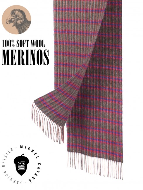 Шарф Унисекс FTQL.W220_A96/BORD.BEIGE