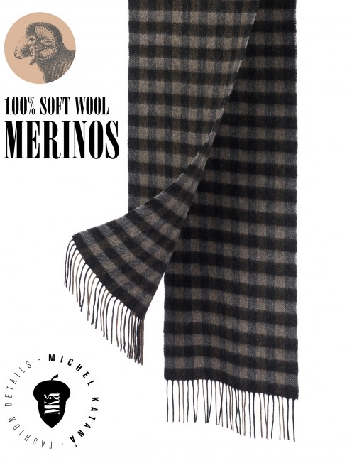 Шарф Унисекс FTq.W220_VN2366-1/BRUN