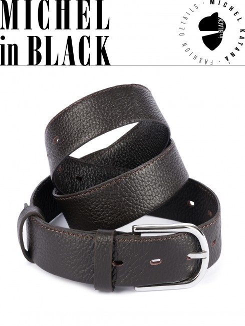 Ремень-Пояс Унисекс MIDE.CERF-35-CNi/CHOCO
