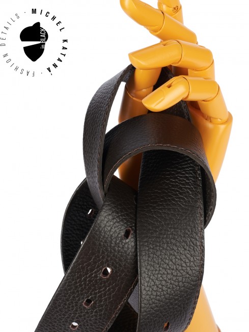 Ремень-Пояс Унисекс MIDE.CERF-35-CNi/CHOCO