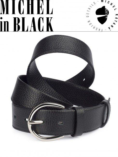 Ремень-Пояс Унисекс MIDE.CERF-35-UNi/NOIR