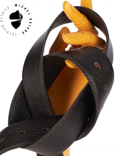 Ремень-Пояс Унисекс MIDE.CERF-40-RNi/CAFFE