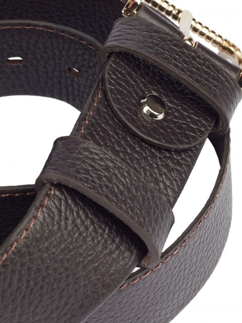 Ремень-Пояс Унисекс MIDE.CERF-40-RNi/CAFFE