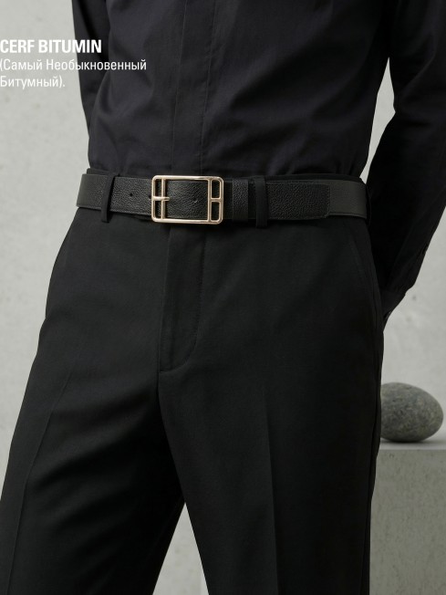 Ремень-Пояс Унисекс MIDE.CERF-40-UNi/BITUMIN