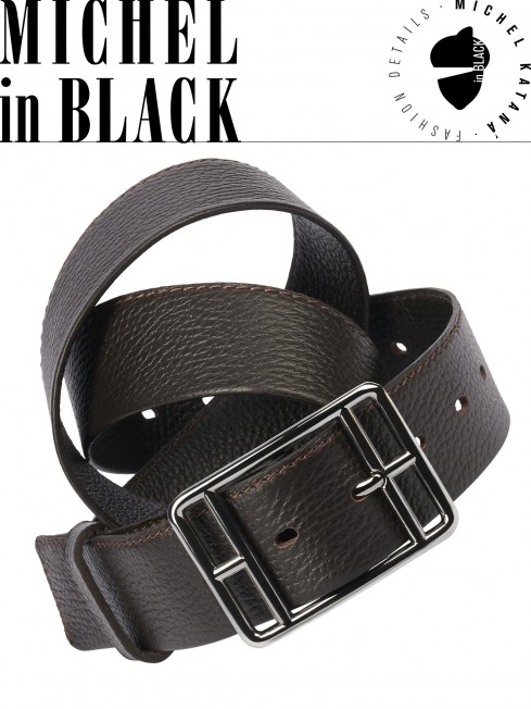 Ремень-Пояс Унисекс MIDE.CERF-40-UNi/CHOCO