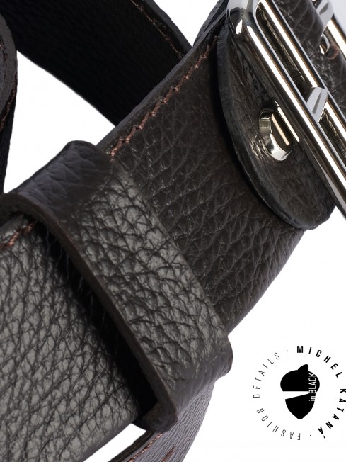 Ремень-Пояс Унисекс MIDE.CERF-40-UNi/CHOCO