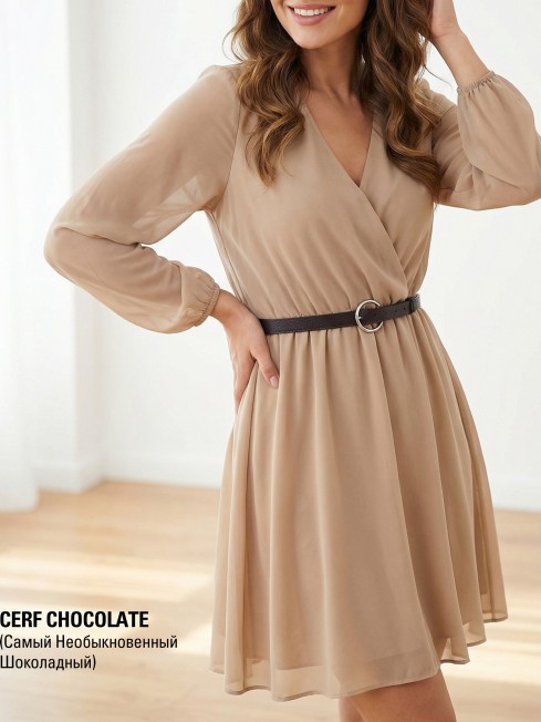 Ремень-Пояс Женский MOA.CERF-20-UNi/CHOCO.Ag