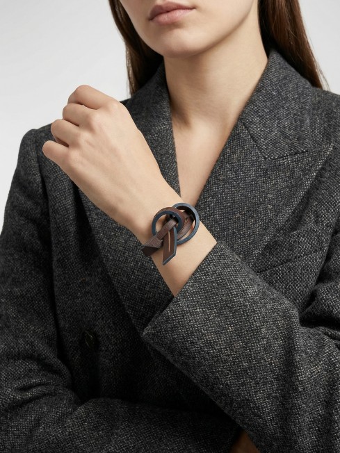 Ремешок на сумку-БРАСЛЕТ-держатель Брелока Унисекс Pi-INDIGO RADIX!