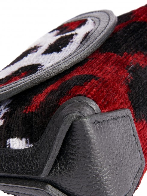 Шелковая (Бахмаль) Сумочка RUBRA SYNCTA! (Бордовая синкопа) Bebe_RUBRA SYNCTA!