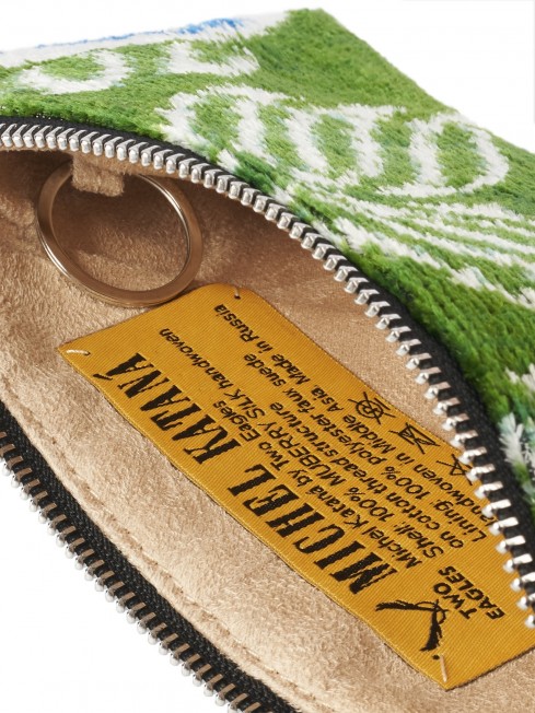 Шелковая (Бахмаль) ключница MIRACULUM TRANSFORMA! (Чудо преображения!) Key_MIRACULUM TRANSFORMA/L