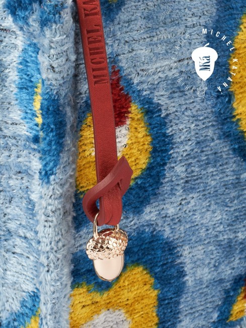 Шелковый (Бахмаль) клатч COR AQUAE (Солнце подводного мира) Clutch_COR AQUAE