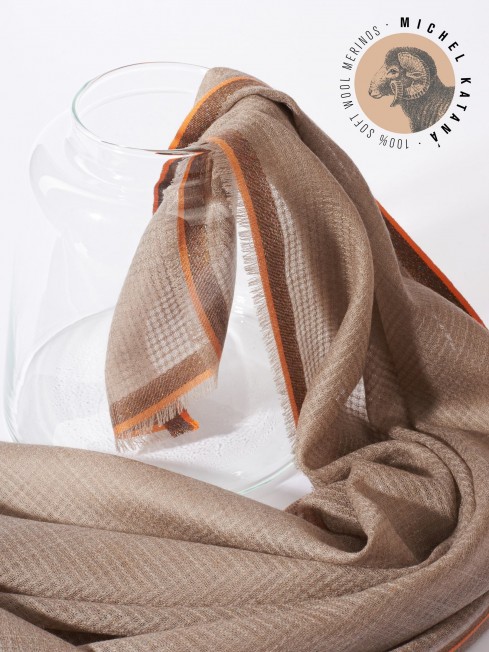 Платок Унисекс KV110-T.W70_W28/GRIS