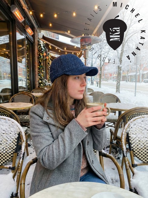 Кепка с козырьком, Бейсболка Мужская-Унисекс TWEED GLASGOW MARIN MIST из твида (Плотная Костюмно-Блейзерная ШЕРСТЬ) TWEED.6-GLASGOW/MARIN.MIST