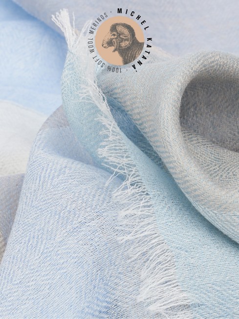 Палантин Унисекс T.W40_24DMW-3.2/CIEL