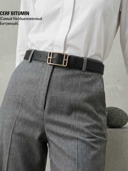 Ремень-Пояс Унисекс MIDE.CERF-40-UNi/BITUMIN