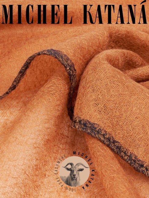 Палантин Унисекс Jq.CASH40_24-JAQUARD-1/MIE