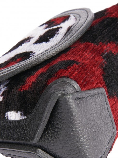 Шелковая (Бахмаль) Сумочка RUBRA SYNCTA! (Бордовая синкопа) Bebe_RUBRA SYNCTA!