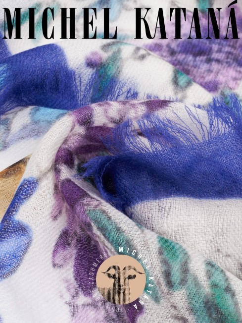 Палантин Унисекс P.CASH40_24-TPC-4/FL.BLEU