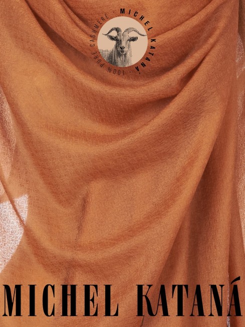 Палантин Унисекс Jq.CASH40_24-JAQUARD-1/MIE