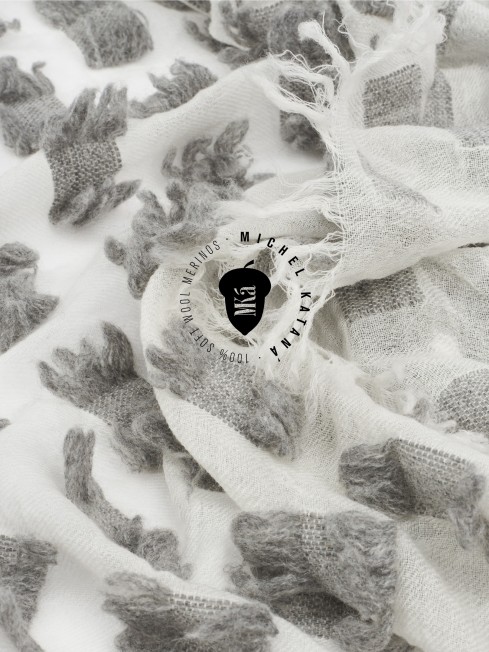 Палантин Унисекс CutT.W100_24DMW-11.1/GR