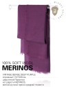 VINTAGE BERGE DEEP PURPLE, огромный 110*220 см шерстяной Палантин из Шерсти MERINOS, мягкой ручной пряжи средней тяжести. JW100-BERGE/DEEP.PURPLE