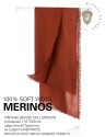 VINTAGE BERGE FALL BROWN, огромный 110*220 см шерстяной Палантин из Шерсти MERINOS, мягкой ручной пряжи средней тяжести. JW100-BERGE/FALL.BROWN