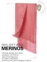 VINTAGE BERGE OLD ROSE, огромный 110*220 см шерстяной Палантин из Шерсти MERINOS, мягкой ручной пряжи средней тяжести. JW100-BERGE/OLD.ROSE